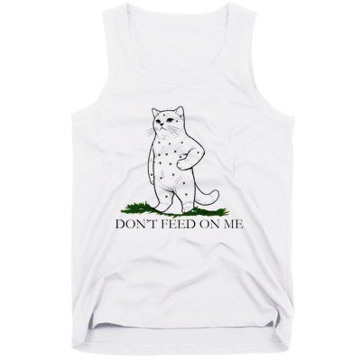 DonT Snack On Me DonT Tread Pets Parody Premium Tank Top