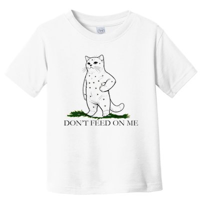 DonT Snack On Me DonT Tread Pets Parody Premium Toddler T-Shirt