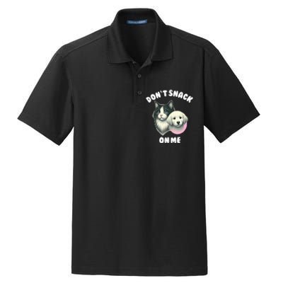 DonT Snack On Me Funny Debate 2024 Dry Zone Grid Polo