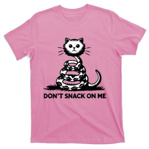 DonT Snack On Me Funny Cat T-Shirt