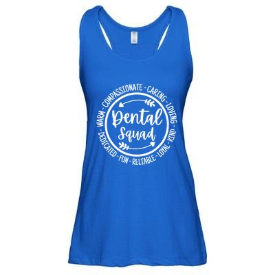 Dental Squad Orthodontist Assistant Hygienist Funny Dentists Gift Ladies Essential Flowy Tank