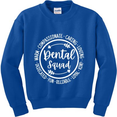 Dental Squad Orthodontist Assistant Hygienist Funny Dentists Gift Kids Sweatshirt