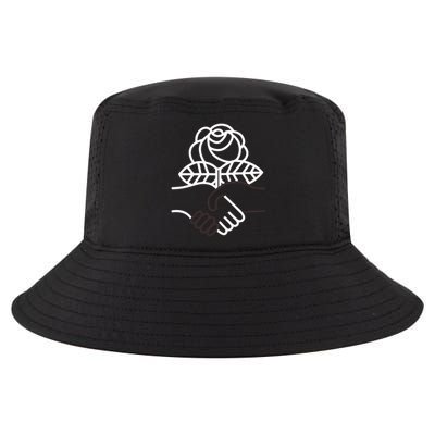 Democratic Socialists Of America Handshake Dsa Cool Comfort Performance Bucket Hat