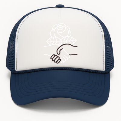 Democratic Socialists Of America Handshake Dsa Trucker Hat