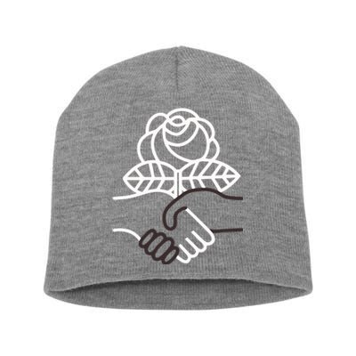 Democratic Socialists Of America Handshake Dsa Short Acrylic Beanie