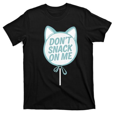 DonT Snack On Me Funny Cat Retro Sweet Treat T-Shirt