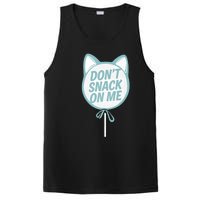 DonT Snack On Me Funny Cat Retro Sweet Treat PosiCharge Competitor Tank