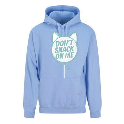 DonT Snack On Me Funny Cat Retro Sweet Treat Unisex Surf Hoodie