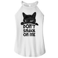 DonT Snack On Me Funny Cats Lover 2024 Women's Perfect Tri Rocker Tank