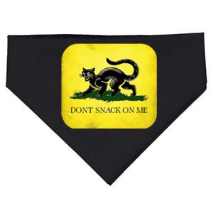 DonT Snack On Me Funny Cats Dogs Pet USA-Made Doggie Bandana