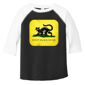 DonT Snack On Me Funny Cats Dogs Pet Toddler Fine Jersey T-Shirt