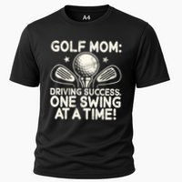Driving Success One Swing At A Time Golf Cooling Performance Crew T-Shirt