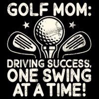 Driving Success One Swing At A Time Golf Cooling Performance Crew T-Shirt