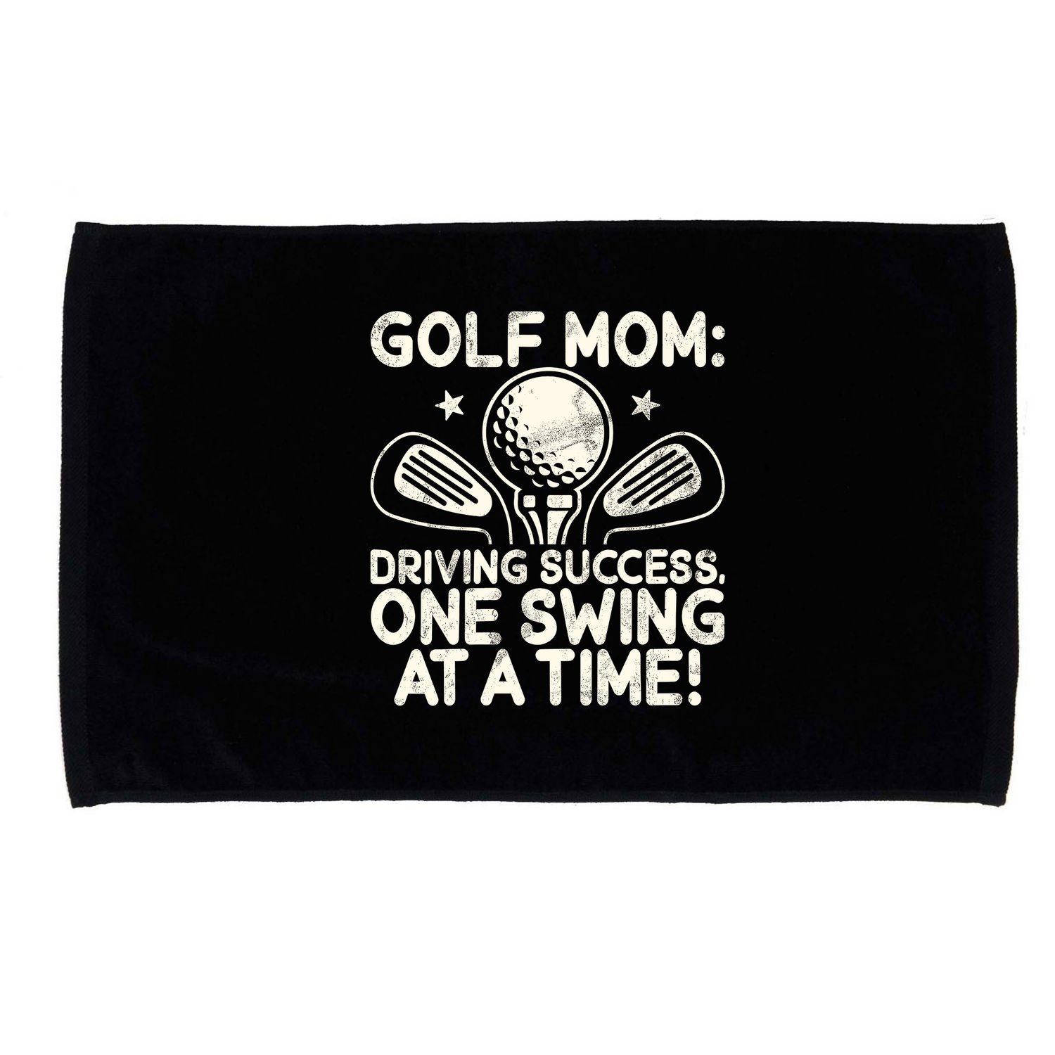 Driving Success One Swing At A Time Golf Microfiber Hand Towel