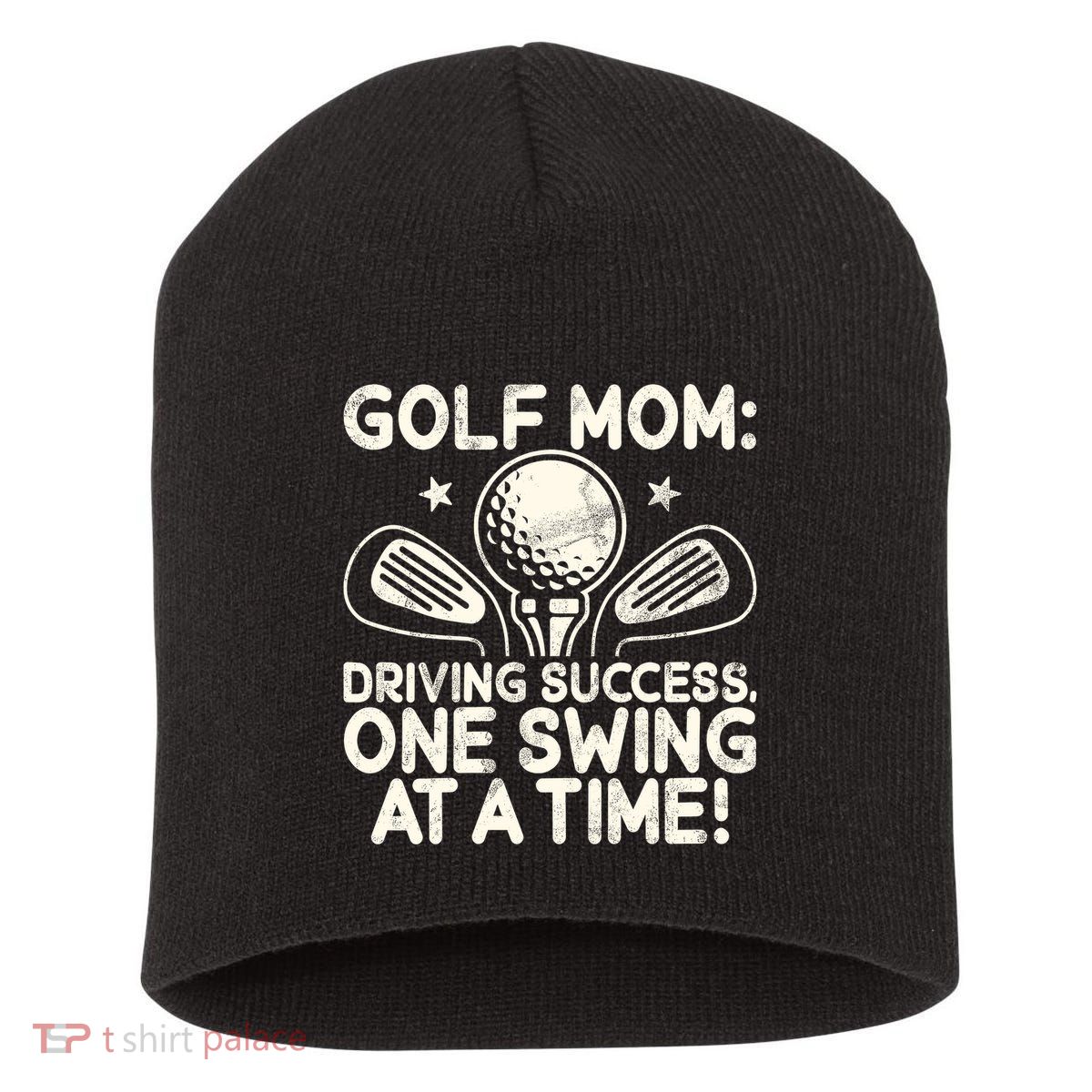 Driving Success One Swing At A Time Golf Short Acrylic Beanie