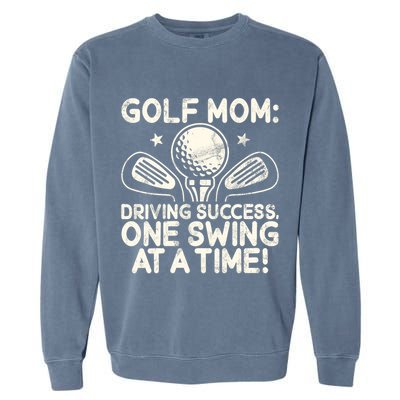 Driving Success One Swing At A Time Golf Garment-Dyed Sweatshirt