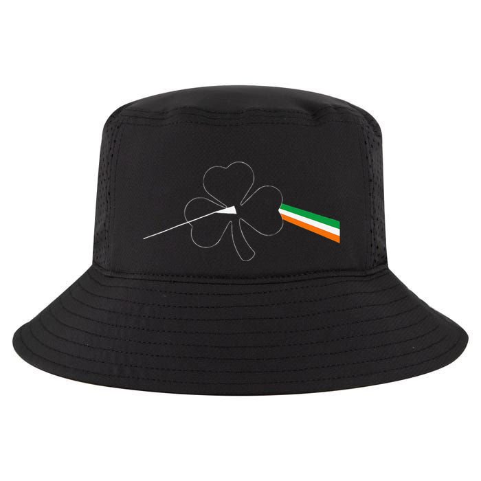 Dark Side Of The Shamrock Funny Saint Patrick's Day Cool Comfort Performance Bucket Hat