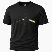 Dark Side Of The Shamrock Funny Saint Patrick's Day Performance Shirt