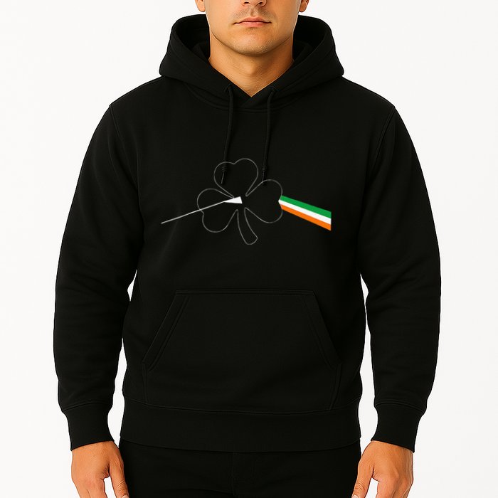 Dark Side Of The Shamrock Funny Saint Patrick's Day Hoodie