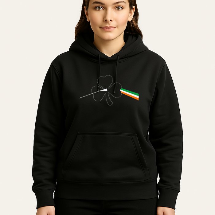 Dark Side Of The Shamrock Funny Saint Patrick's Day Hoodie