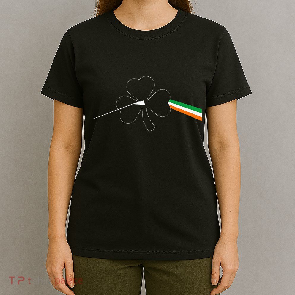 Dark Side Of The Shamrock Funny Saint Patrick's Day T-Shirt