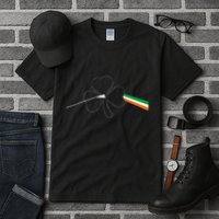 Dark Side Of The Shamrock Funny Saint Patrick's Day Tall T-Shirt