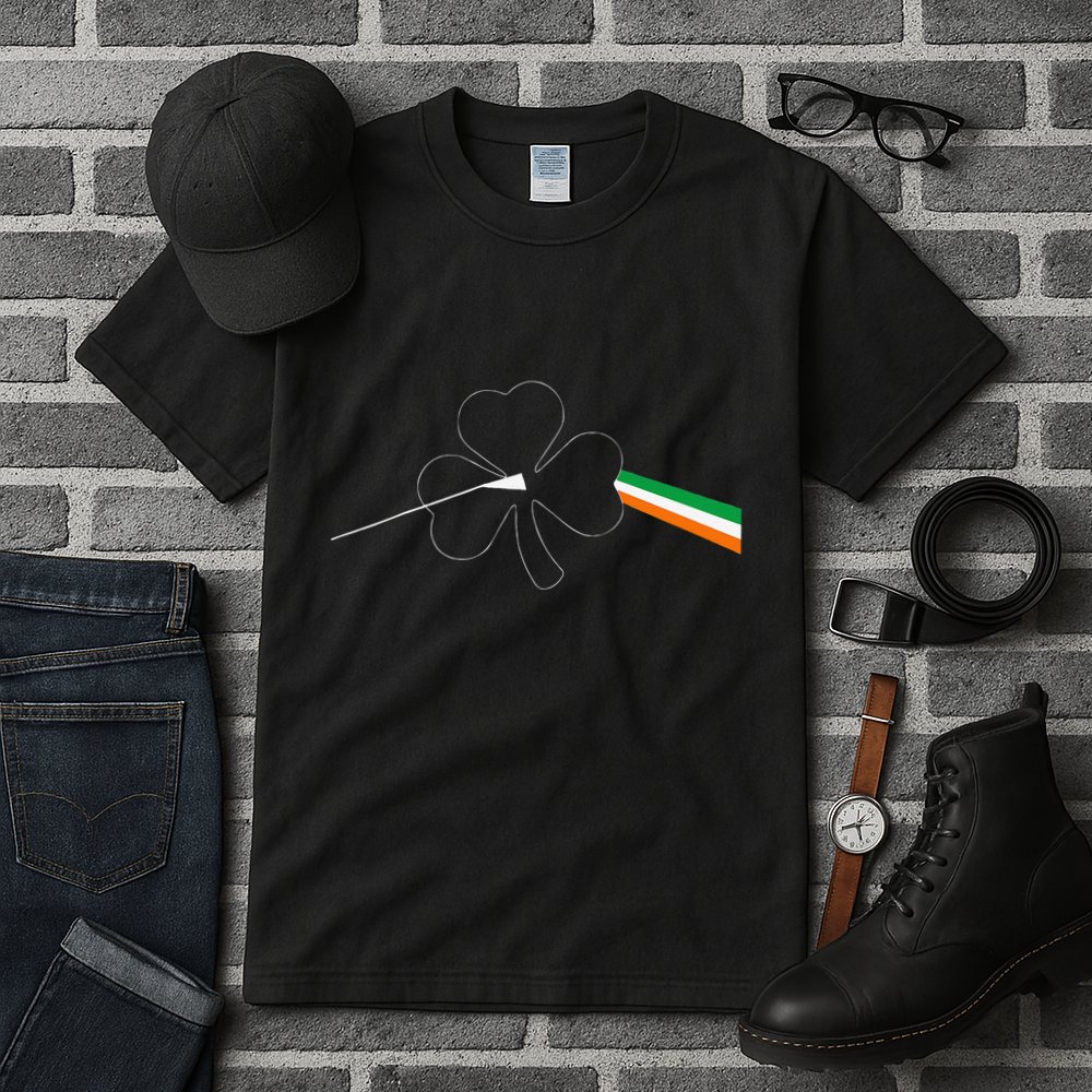Dark Side Of The Shamrock Funny Saint Patrick's Day Tall T-Shirt