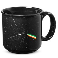 Dark Side Of The Shamrock Funny Saint Patrick's Day 15oz Campfire Ceramic Mug