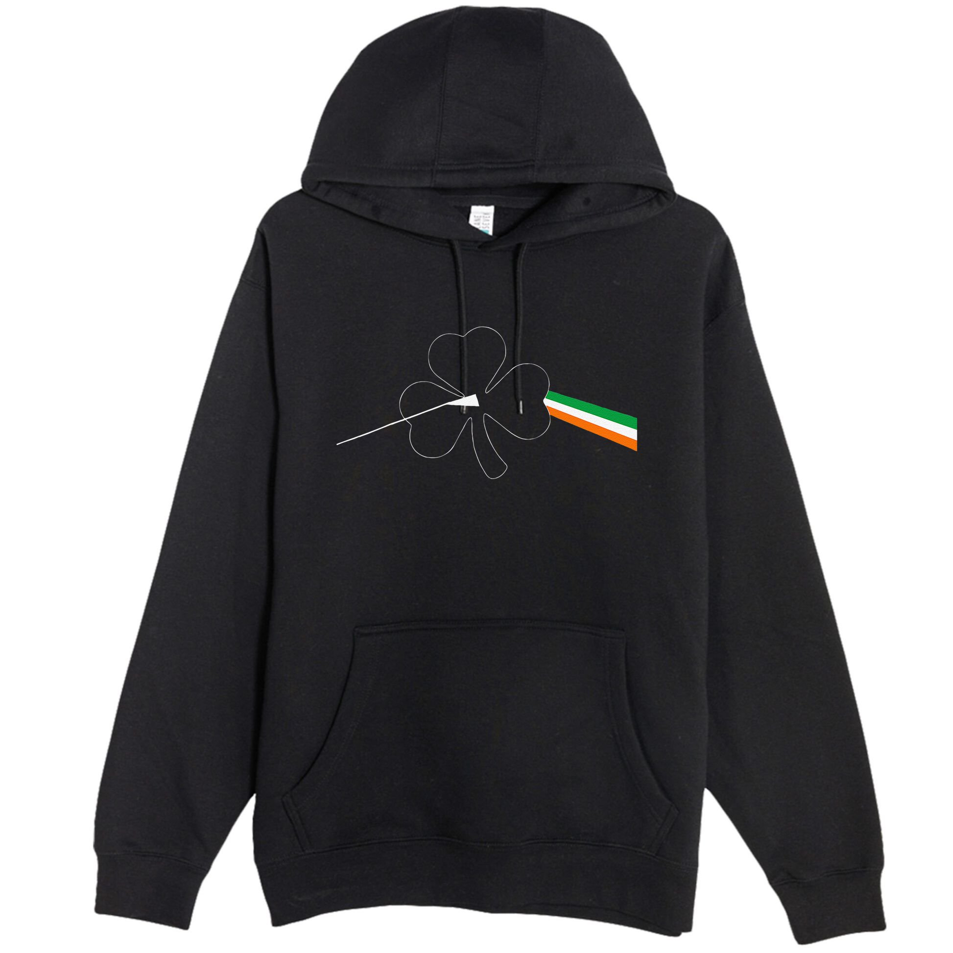 Dark Side Of The Shamrock Funny Saint Patrick's Day Premium Pullover Hoodie