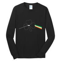 Dark Side Of The Shamrock Funny Saint Patrick's Day Tall Long Sleeve T-Shirt