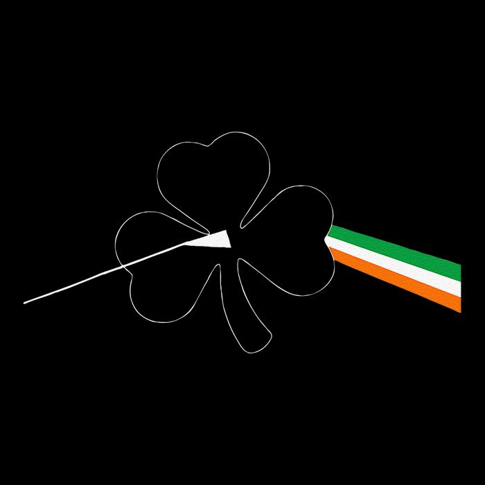 Dark Side Of The Shamrock Funny Saint Patrick's Day Bag