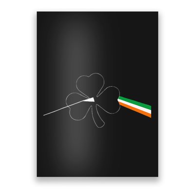 Dark Side Of The Shamrock Funny Saint Patrick's Day Poster