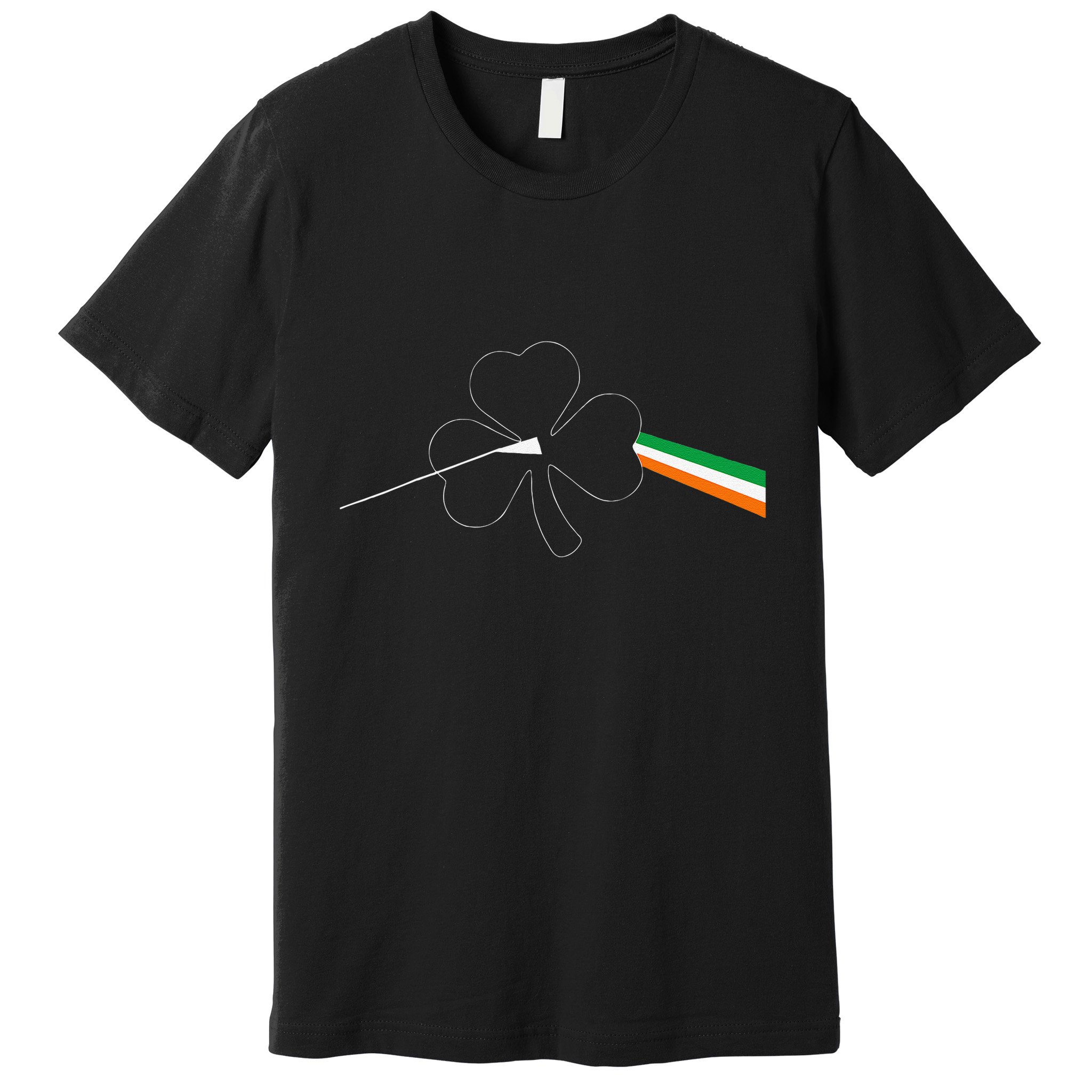 Dark Side Of The Shamrock Funny Saint Patrick's Day Premium T-Shirt