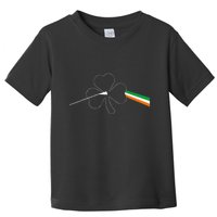 Dark Side Of The Shamrock Funny Saint Patrick's Day Toddler T-Shirt