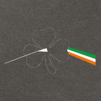 Dark Side Of The Shamrock Funny Saint Patrick's Day Cotton Canvas Backpack