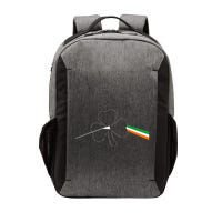 Dark Side Of The Shamrock Funny Saint Patrick's Day Vector Backpack