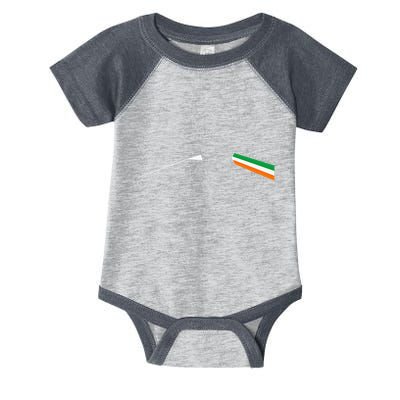 Dark Side Of The Shamrock Funny Saint Patrick's Day Infant Baby Jersey Bodysuit