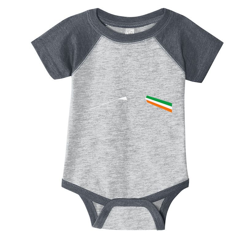 Dark Side Of The Shamrock Funny Saint Patrick's Day Infant Baby Jersey Bodysuit