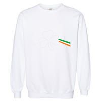 Dark Side Of The Shamrock Funny Saint Patrick's Day Garment-Dyed Sweatshirt