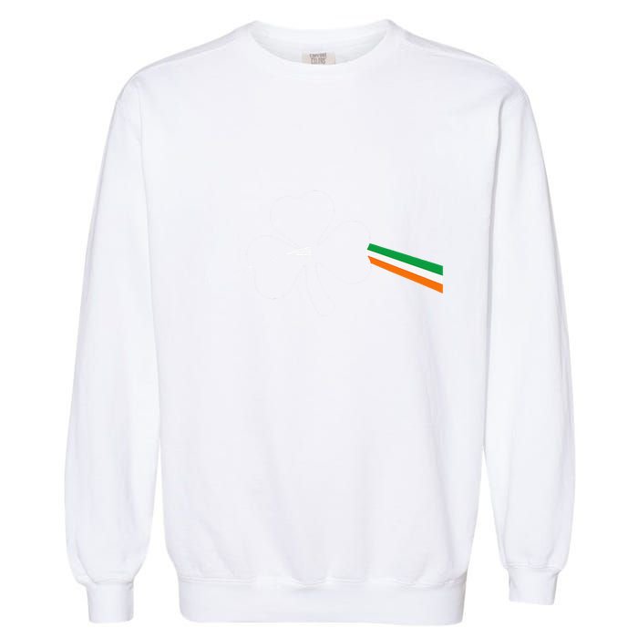 Dark Side Of The Shamrock Funny Saint Patrick's Day Garment-Dyed Sweatshirt