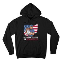 Delivery Service Oh Debate Trump Harris Eating The Dogs Hoodie