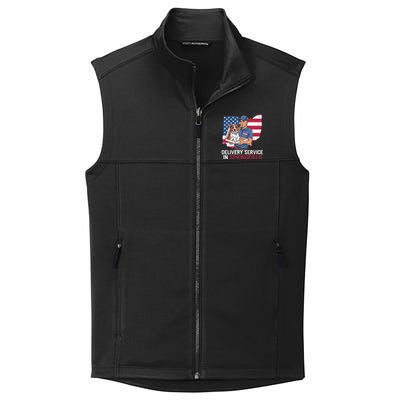 Delivery Service Oh Debate Trump Harris Eating The Dogs Collective Smooth Fleece Vest