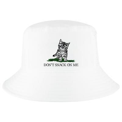 DonT Snack On Me Yellow Cat TheyRe Eating Pets Funny Trump Cool Comfort Performance Bucket Hat