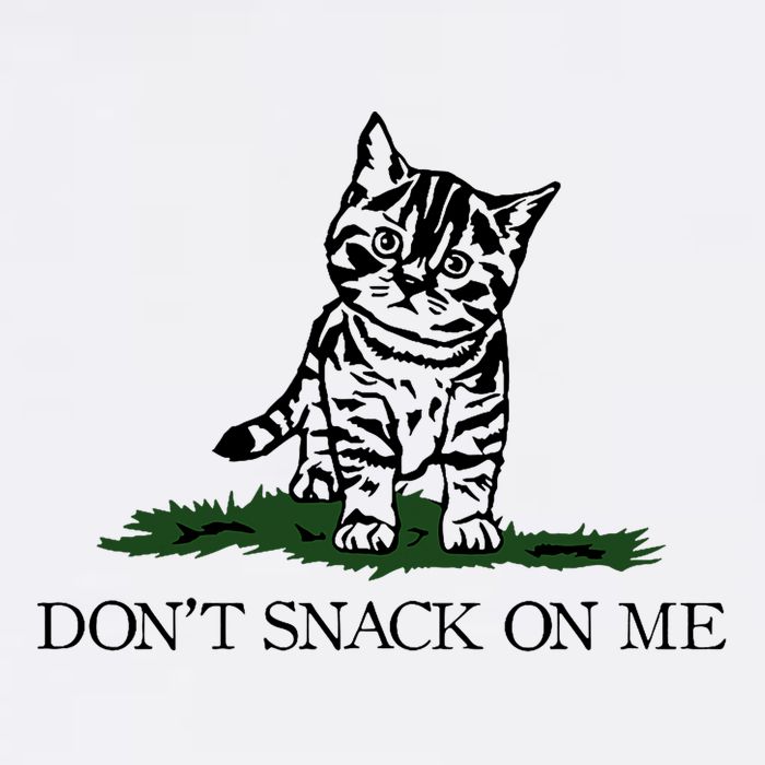 DonT Snack On Me Yellow Cat TheyRe Eating Pets Funny Trump Tank Top