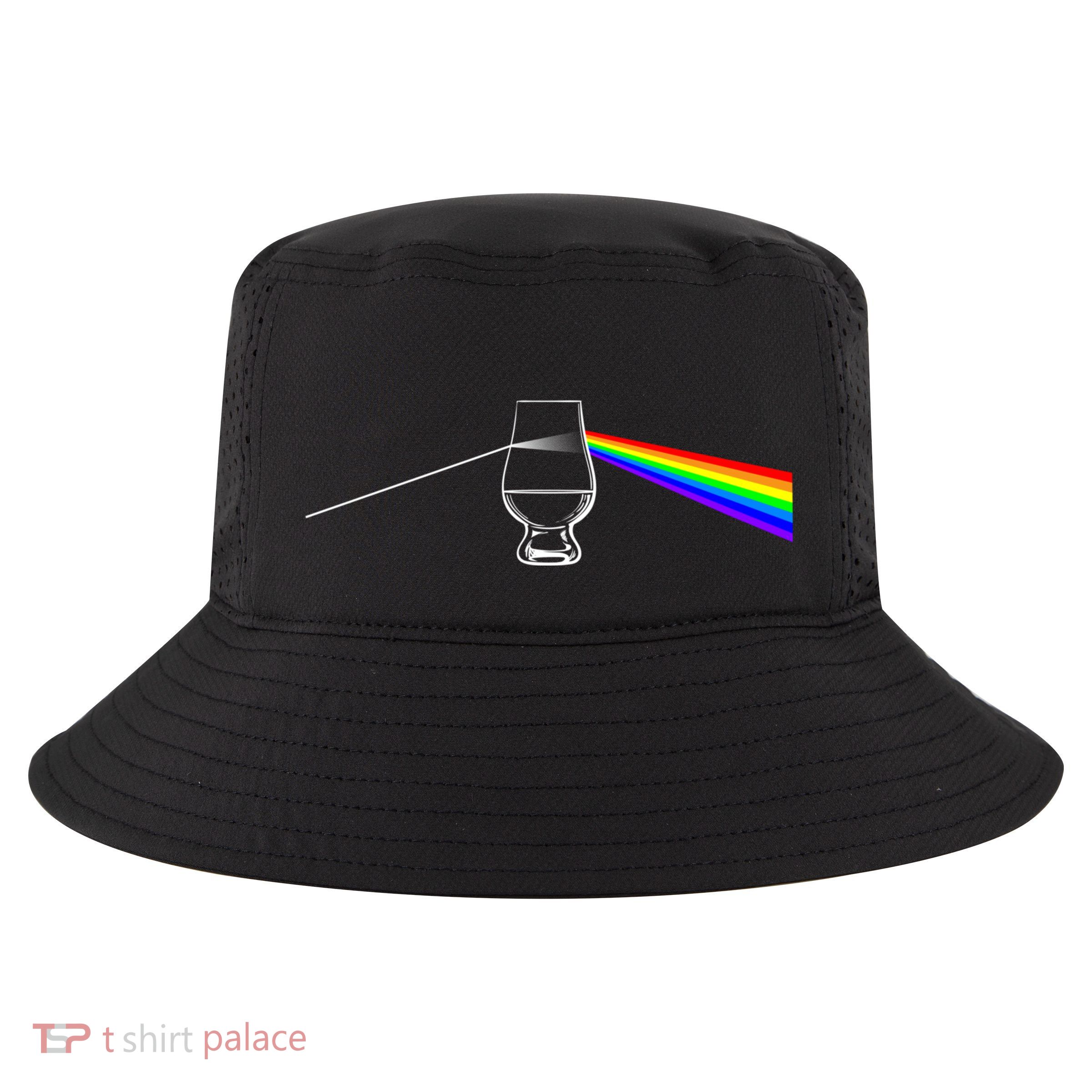 Dark Side Of The Glen Whiskey Bourbon Lover Drinker Cool Comfort Performance Bucket Hat