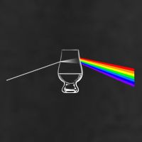 Dark Side Of The Glen Whiskey Bourbon Lover Drinker 7 Panel Mesh Trucker Snapback Hat