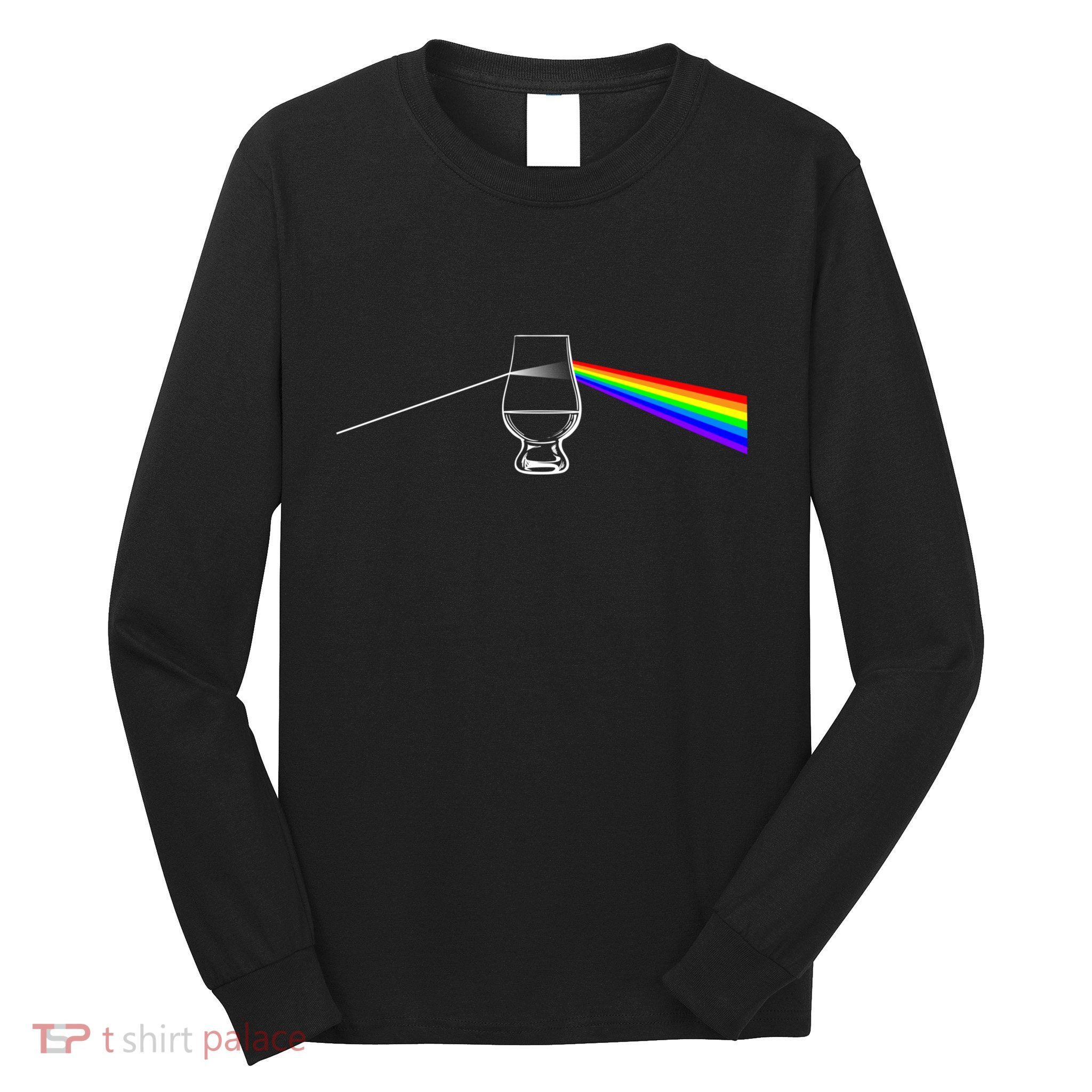 Dark Side Of The Glen Whiskey Bourbon Lover Drinker Long Sleeve Shirt