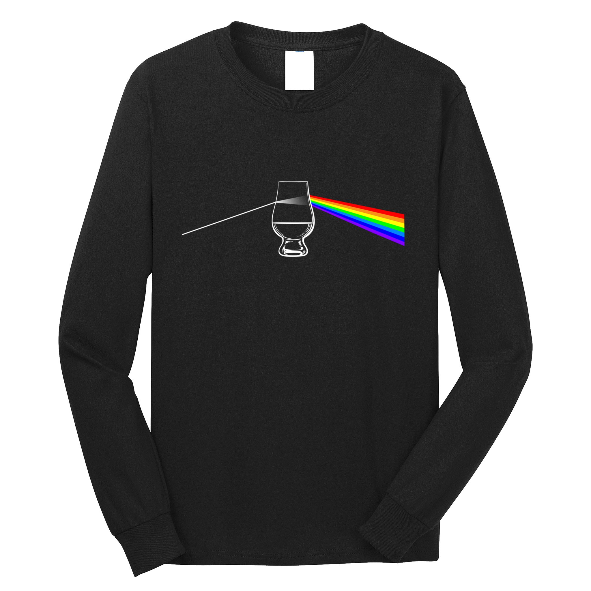 Dark Side Of The Glen Whiskey Bourbon Lover Drinker Long Sleeve Shirt