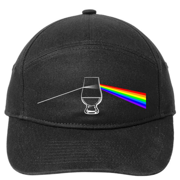 Dark Side Of The Glen Whiskey Bourbon Lover Drinker 7-Panel Snapback Hat