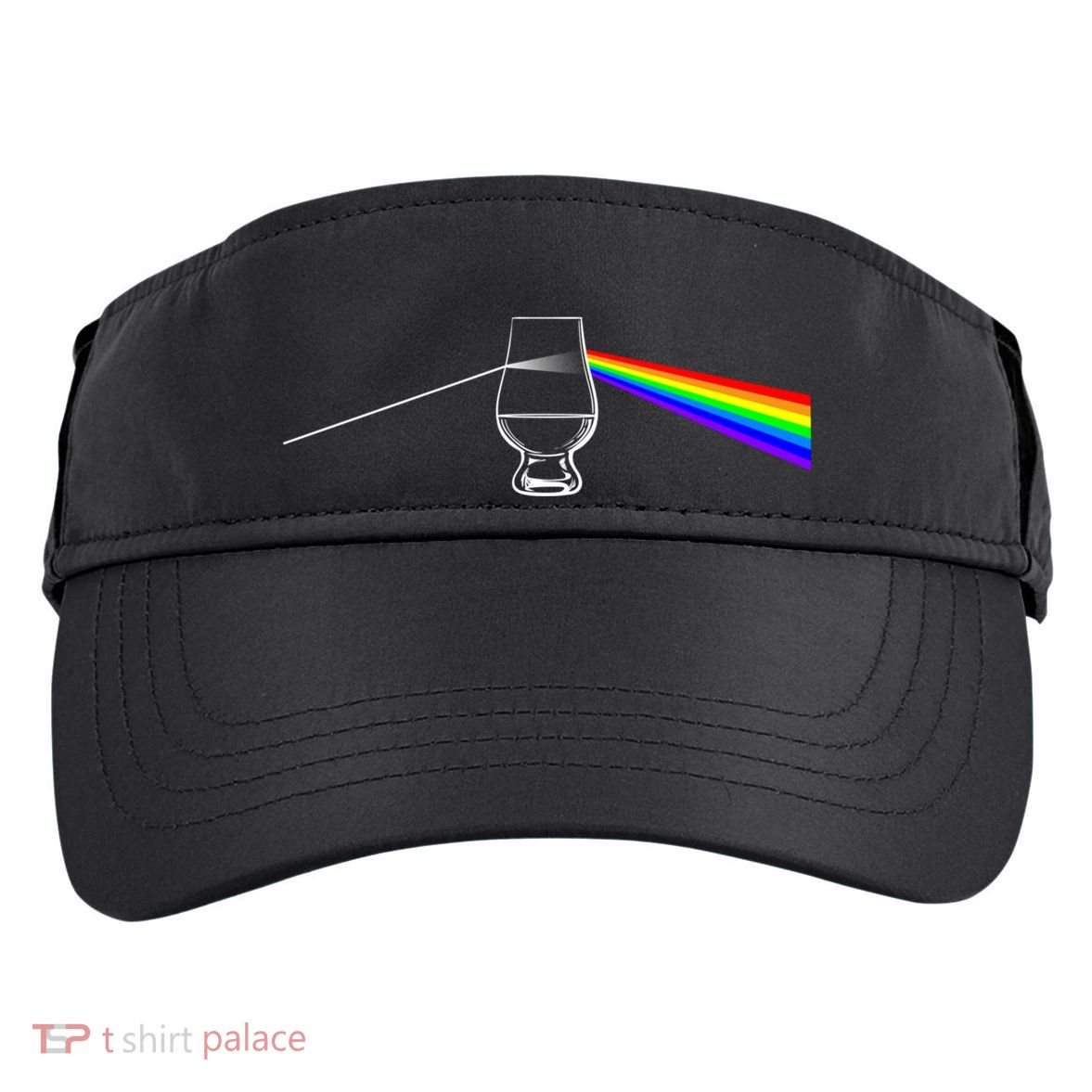 Dark Side Of The Glen Whiskey Bourbon Lover Drinker Adult Drive Performance Visor